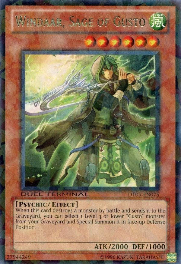 Windaar, Sage of Gusto [DT05-EN075] Rare Cheap