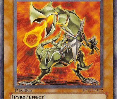 Volcanic Slicer [FOTB-EN012] Rare For Sale