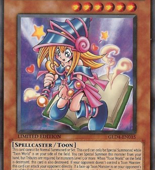 Toon Dark Magician Girl [GLD4-EN015] Common Online Hot Sale