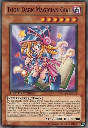 Toon Dark Magician Girl [GLD4-EN015] Common Online Hot Sale