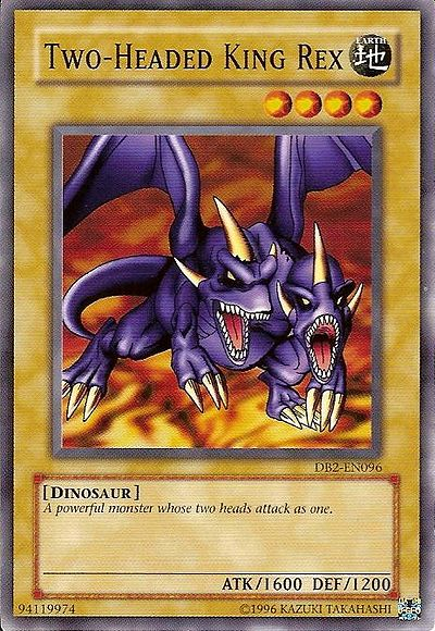 Two-Headed King Rex [DB2-EN096] Common Supply