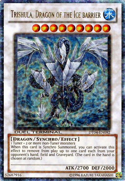 Trishula, Dragon of the Ice Barrier [DT04-EN092] Ultra Rare Online