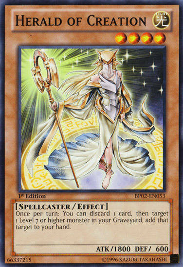 Herald of Creation [BP02-EN053] Common For Discount