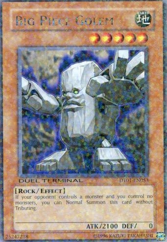 Big Piece Golem [DT01-EN053] Rare Fashion