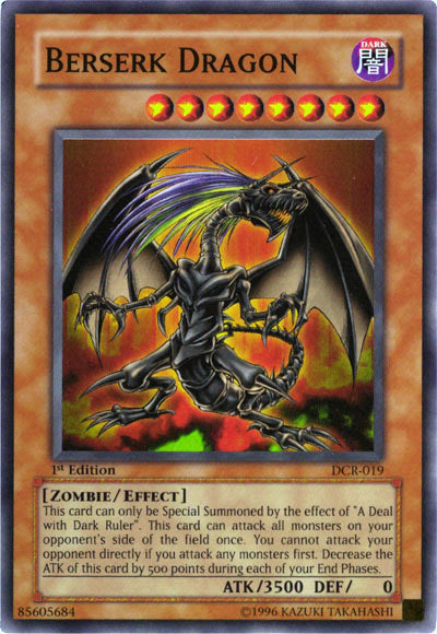 Berserk Dragon [DCR-019] Super Rare Online Hot Sale