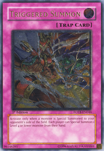 Triggered Summon [FOTB-EN046] Ultimate Rare Online Hot Sale