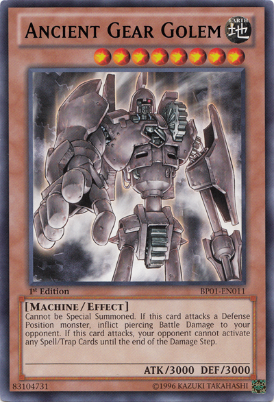 Ancient Gear Golem [BP01-EN011] Rare Hot on Sale