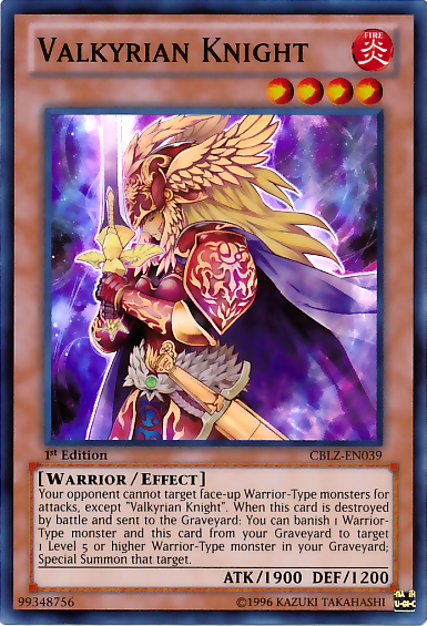 Valkyrian Knight [CBLZ-EN039] Super Rare Cheap