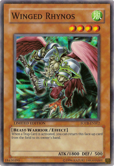 Winged Rhynos [FOTB-ENSE2] Super Rare Supply