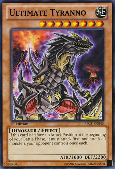 Ultimate Tyranno [BP02-EN045] Rare Online