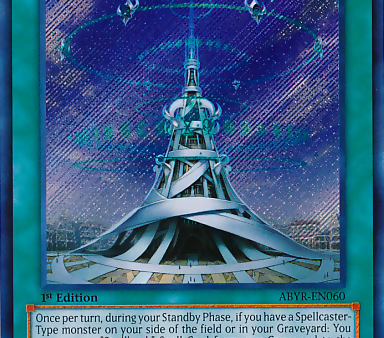 The Grand Spellbook Tower [ABYR-EN060] Secret Rare Supply