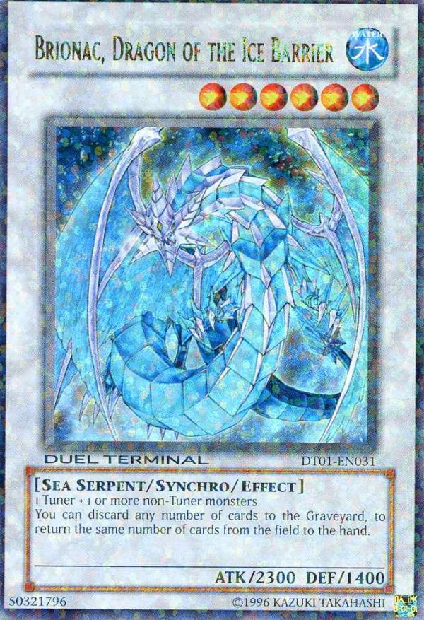 Brionac, Dragon of the Ice Barrier [DT01-EN031] Ultra Rare Fashion