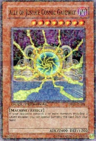 Ally of Justice Cosmic Gateway [DT02-EN028] Super Rare Discount