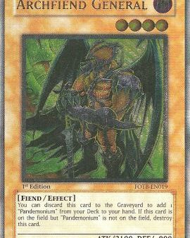 Archfiend General [FOTB-EN019] Ultimate Rare Supply