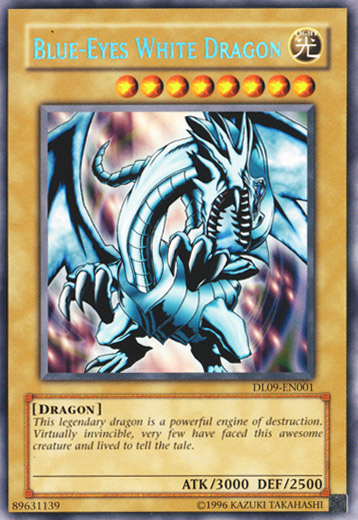 Blue-Eyes White Dragon (Blue) [DL09-EN001] Rare Online now