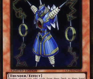 Thunder King Rai-Oh [GLD3-EN020] Gold Rare Hot on Sale