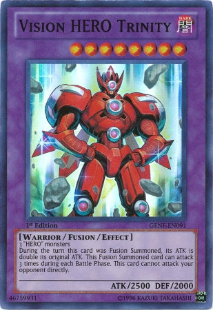 Vision Hero Trinity [GENF-EN091] Super Rare Online Sale