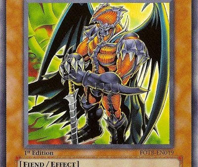 Archfiend General [FOTB-EN019] Rare Fashion