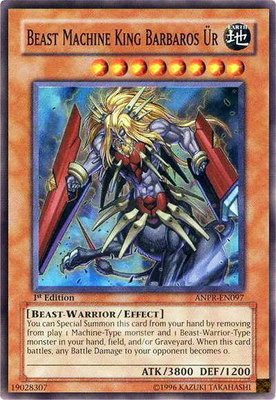 Beast Machine King Barbaros Ur [ANPR-EN097] Super Rare Discount