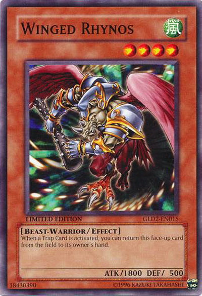 Winged Rhynos [GLD2-EN015] Common Cheap