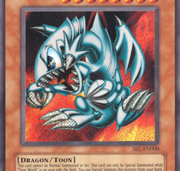 Blue-Eyes Toon Dragon [SRL-EN000] Secret Rare Supply