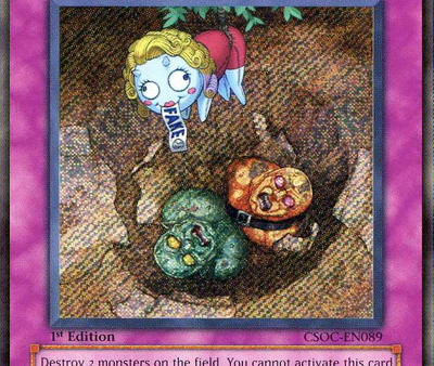 Treacherous Trap Hole [CSOC-EN089] Secret Rare Online