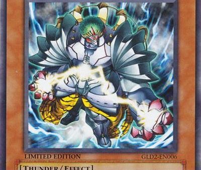 Zaborg the Thunder Monarch [GLD2-EN006] Common Discount