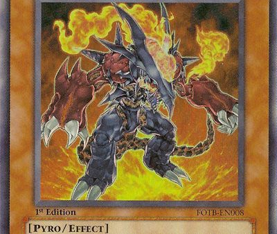 Volcanic Doomfire [FOTB-EN008] Ultra Rare For Sale