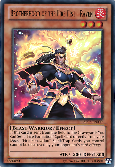 Brotherhood of the Fire Fist - Raven [AP02-EN009] Super Rare Supply