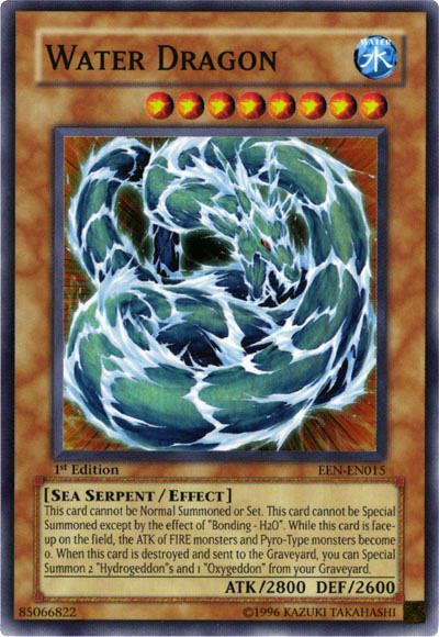 Water Dragon [EEN-EN015] Super Rare For Cheap