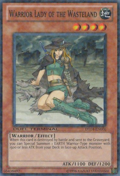 Warrior Lady of the Wasteland [DT04-EN006] Common Online