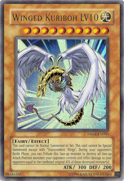 Winged Kuriboh LV10 [DR04-EN005] Ultra Rare Cheap