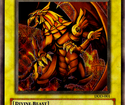 The Winged Dragon of Ra [DOD-001] Prismatic Secret Rare Hot on Sale