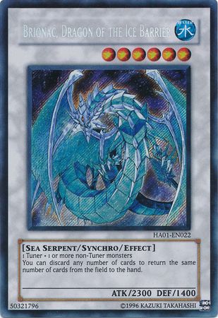 Brionac, Dragon of the Ice Barrier [HA01-EN022] Secret Rare Online Hot Sale