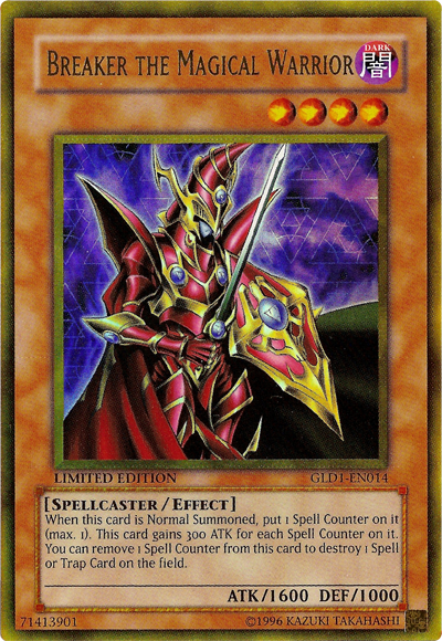 Breaker the Magical Warrior [GLD1-EN014] Gold Rare Supply