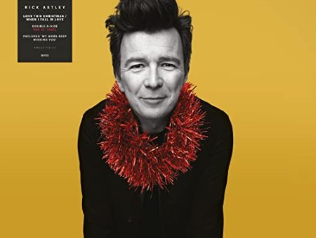 RICK ASTLEY - LOVE THIS CHRISTMAS   WHEN I FALL IN LOVE (VINYL) For Sale