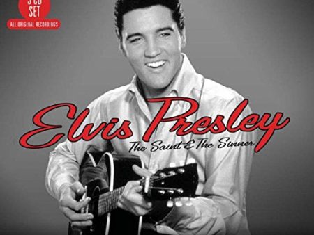 PRESLEY, ELVIS - THE SAINT & THE SINNER  - THE ABSOLUTELY ESSENTIAL 3CD COLLECTION Hot on Sale